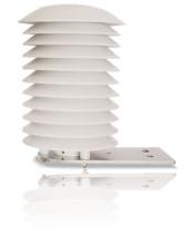 cảm biến độ ẩm và nhiệt độ trong hộp bảo vệ